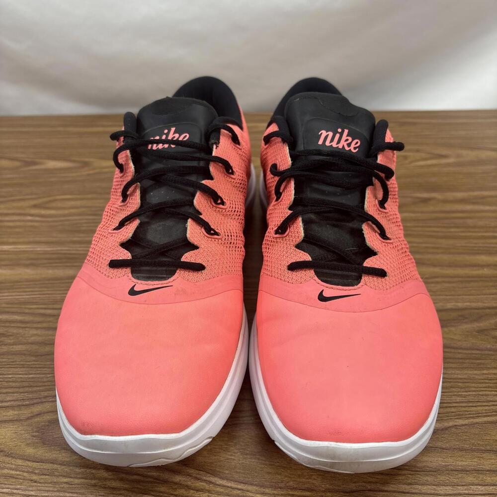 Women’s Nike Lunarlon Hot Pink Grip Bottom Golf Shoes Size 8.5 US 819040-600 - Picture 5 of 10